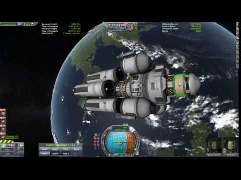 KSP - Mun Mission Launch - Vega Rocket