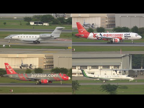 Airliners | Spotting at Bangkok Don Mueang | 30JUL2025 [4K]