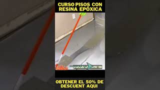 pisos con resina epoxica hotmart #shorts