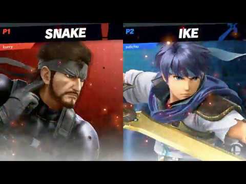 Strike League Qualifier I - SM Kurry (Snake) vs Edichu (Ike) Winners - SSBU