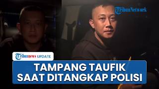 Tampang Taufik Hidayat Pelaku Penyekapan saat Ditangkap, Terlihat Tenang di Depan Polisi
