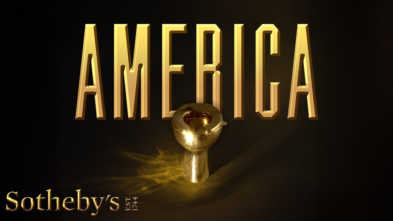 Maurizio Cattelan’s 18-Karat Gold Toilet, "America," Set for Cryptocurrency Auction