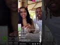 India Royal Pour Water On Lil Durk IG Live Cutest Couple