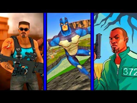 Free Super Hero Unlimited Power in Rope Hero Vice Town Cyclops Glasses Eye Laser JetPack Mod Man #10