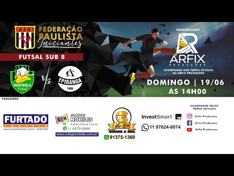 BATE BOLA/COLÉGIO APRENDIZ x YPIRANGA - FUTSAL SUB 8