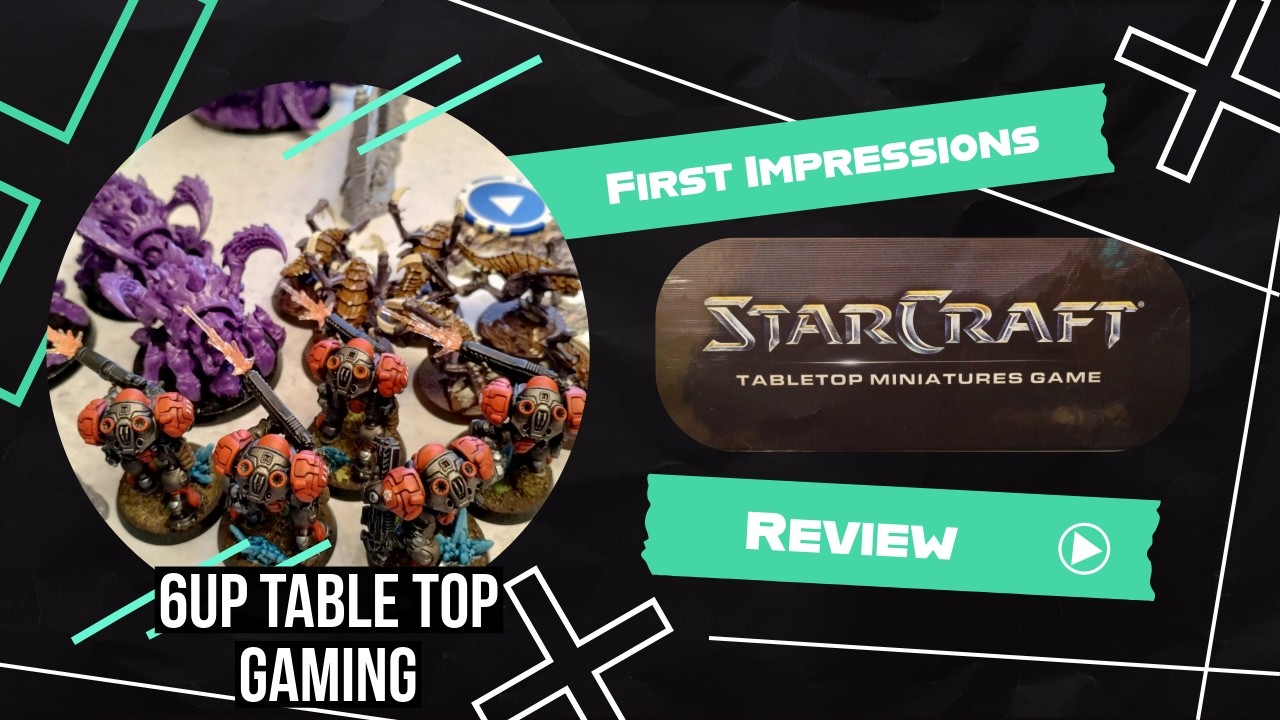 First Impressions from the New StarCraft Tabletop Miniatures Game