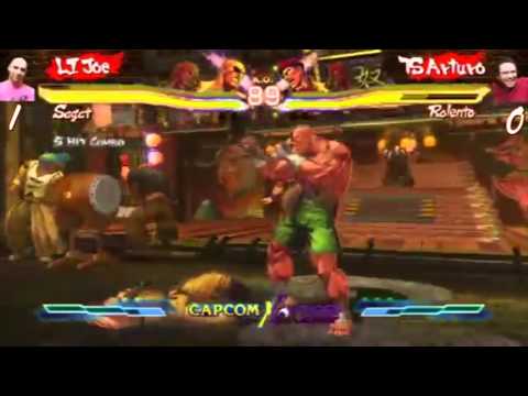 Street Fighter X Tekken Li Joe Vs Arturo Capcom X FingerCramp Invitational