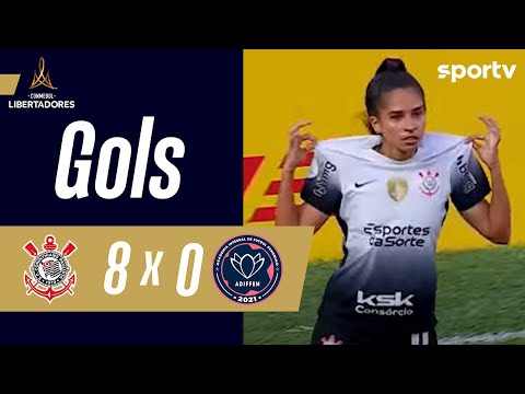 Gols e lances de Corinthians x Adiffen