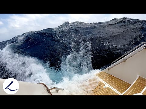 Our WORST Ocean Crossing! 🌊 The BIGGEST SEAS we've ever seen! (Ep 212)