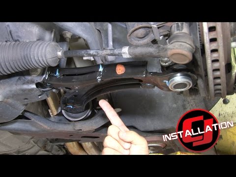 Mustang Ford Performance Front Lower Control Arm Upgrade Kit 2005-2010 Installation
