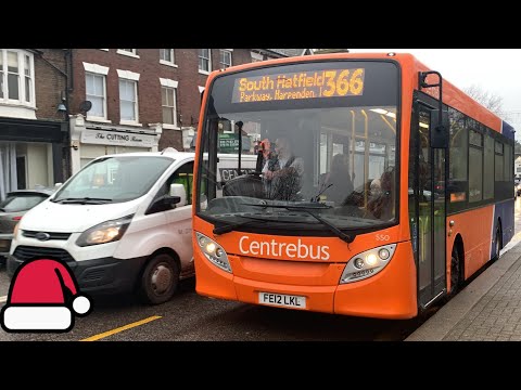 New/Old Centrebus ADL Enviro200 FE12 LKL on Harpenden Highstreet