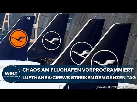 Video Thumbnail: LUFTHANSA-STREIK: Es wird chaotisch! Piloten und Flugbegleiter gehen zeitgleich in den Arbeitskampf