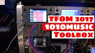 Video thumbnail for Tokyo Festival Of Modular 2017 1010music toolbox - Touchscreen Eurorack Sequencer by SYNTH ANATOMY
