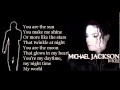 Michael Jackson - You Are My Life (with lyrics) - Paula Lemes Michael Jackson - You Are My Life (with lyrics)