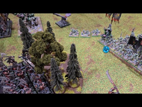 Warhammer The Old World Battle Report 1500Pts Beastmen VS Nurgle Daemons