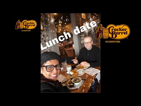 CRACKER BARREL LUNCH DATE | Mukbang|Road...