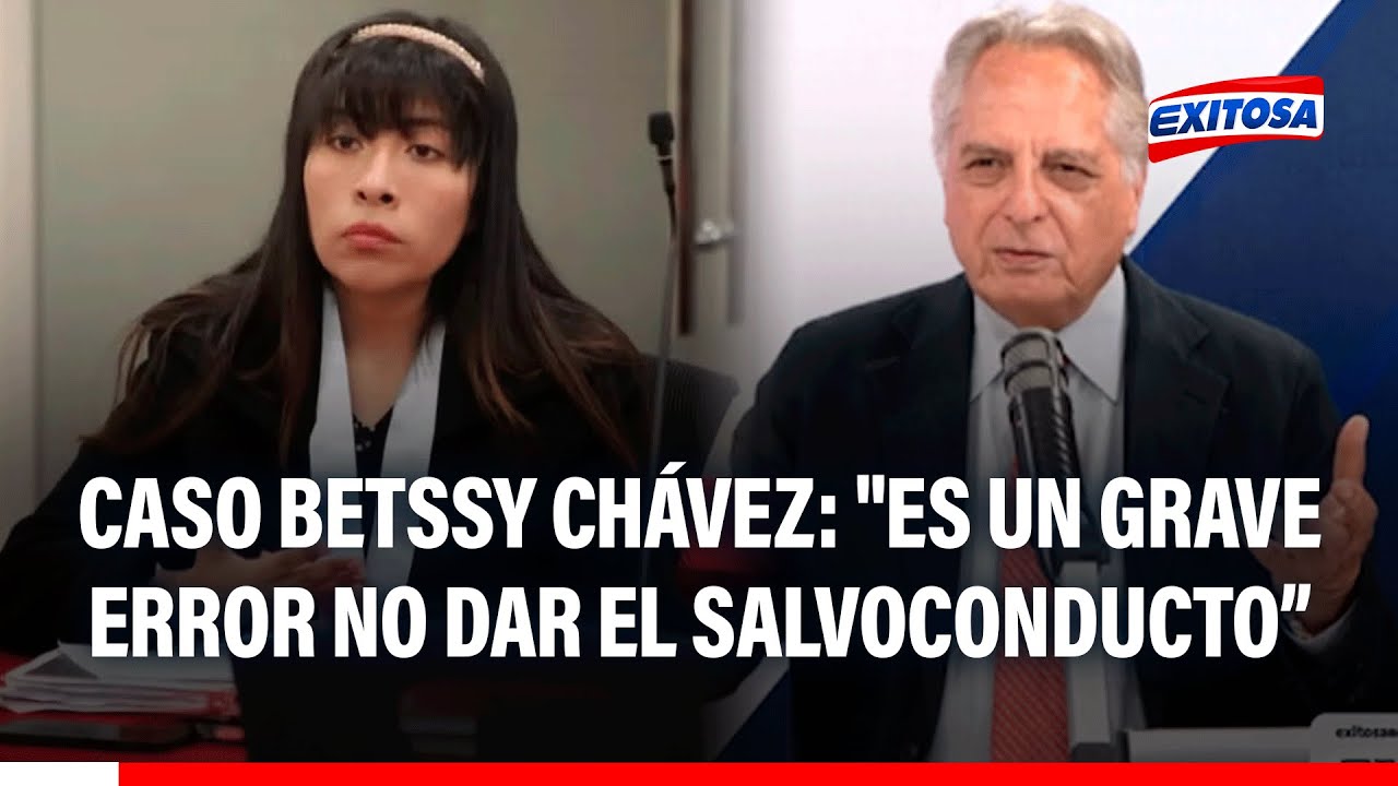 🔴🔵 Caso Betssy Chávez: "Es un grave error no dar el salvoconducto", señala Manuel Rodríguez Cuadros