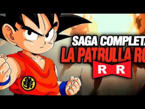 Dragón ball  La Patrulla roja  VS Goku Aventura temporada 3 