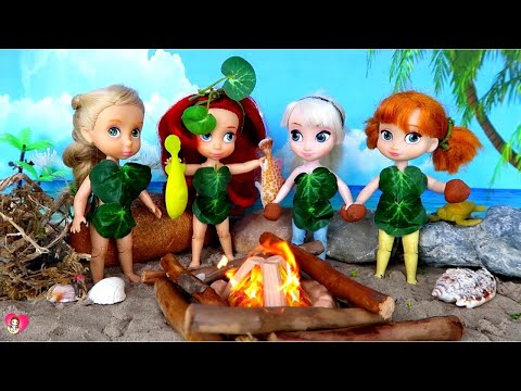 LOST ON AN ISLAND WITH THE JUNIORS | Luna's Toys