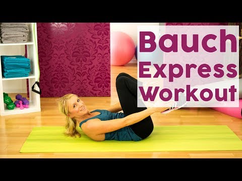 Für alle Eiligen: Das schnelle Bauch Express-Workout