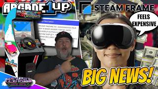 Arcade1Up Outrun Supreme At Costco Soon & Valve Steam Frame VR Headset is Here!