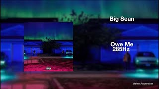 Big Sean - Owe Me [285Hz Rapidly Regenerate Tissue]