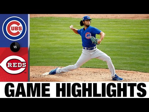 Anthony Rizzo leads the Cubs to a 3-0 win | Cubs-Reds Game 1 Highlights 8/29/20