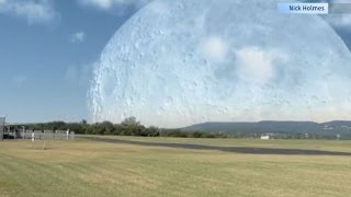 What The Moon Would Look Like Closer To Earth