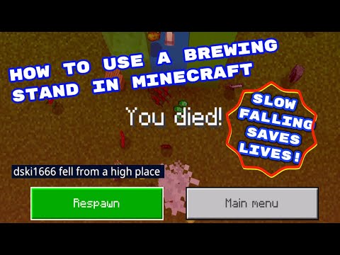 KaysKreationsMC  - How To Use A Brewing Stand in Minecraft -  brewing stand minecraft