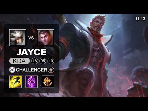 Jayce Top vs Camille - KR Challenger Patch 11.13