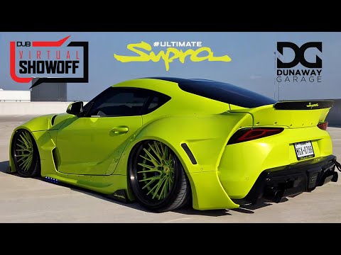 Dunaway Garage's 725HP Widebody Supra | VIRTUAL SHOW OFF