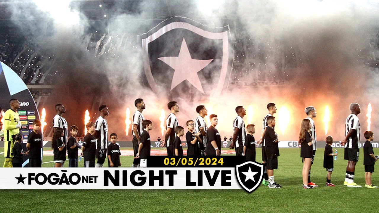 NIGHT LIVE | Sextou! Vamos falar de Botafogo? Glorioso vem de cinco vitórias seguidas
