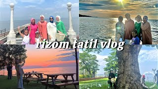 5 gece 6 günlük bir tatil #vlog #rizom #tatil