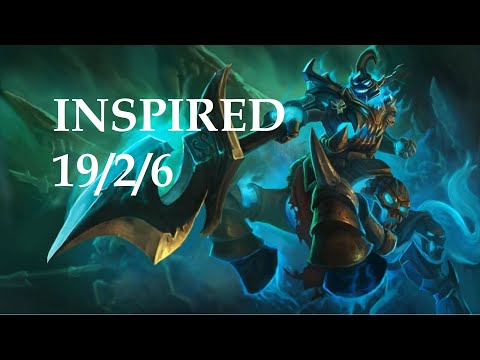 RGE INSPIRED HECARIM VS KIREAS GRAVES JUNGLE - EUW CHALLENGER PATCH 1.15