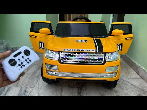 RC Land Rover Range Rover Car Unboxing & Testing | The Power Wheels Ride On Car | Shamshad Maker🔥🔥