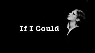 If I Could ~ Barbra Streisand ~ Karaoke