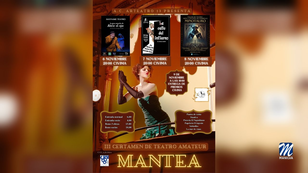 III Certamen de Teatro Amateur Mantea