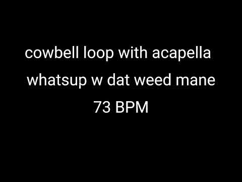 cowbell loop with acapella {73 BPM} {DOWNLOAD LINK IN DISCRIPTION}