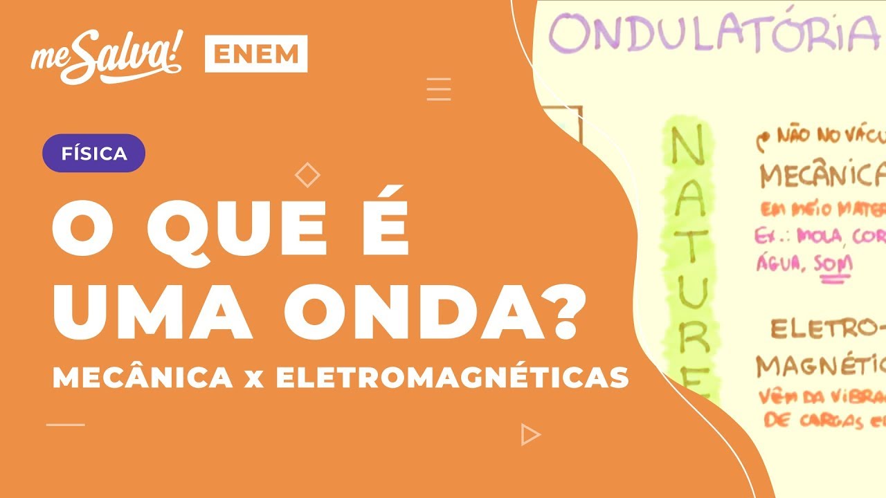 O que é uma onda? Mecânica vs. Eletromagnéticas Aula 01 OND01