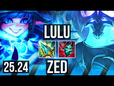 LULU vs ZED (MID) | KR Master | 25.24