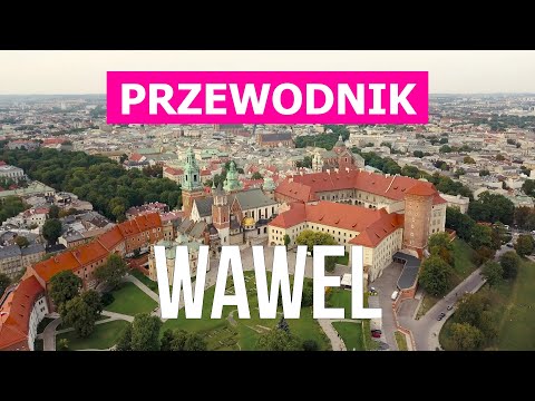 Wawel w 4k. Polska, Kraków miejsca do odwiedzenia