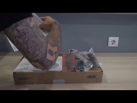 Acer Aspire E5-471 laptop unboxing │ kicsomagolás