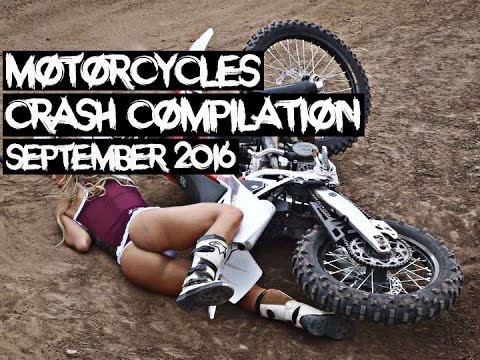 Motorcycle Crashes & Fail Compilation September 2016