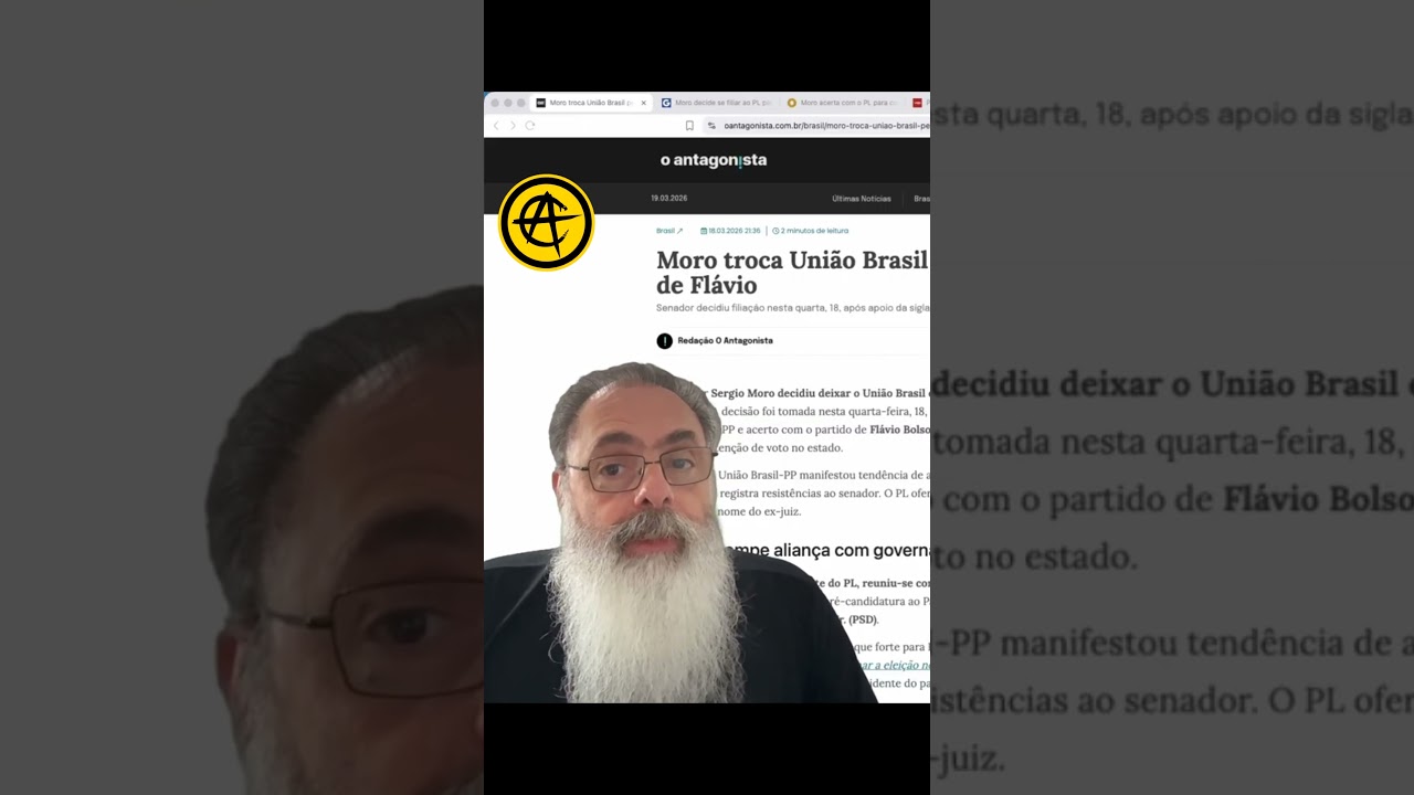 MORO vai para o PL e fecha ACORDO de APOIO MÚTUO com FLÁVIO no PARANÁ: FLÁVIO fechando FRENTE AMPLA