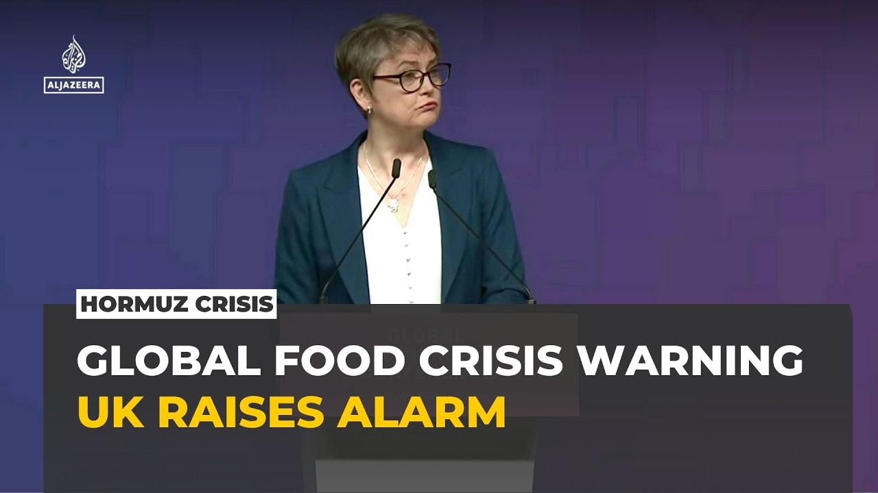 UK warns Iran's Hormuz blockade could trigger global food crisis