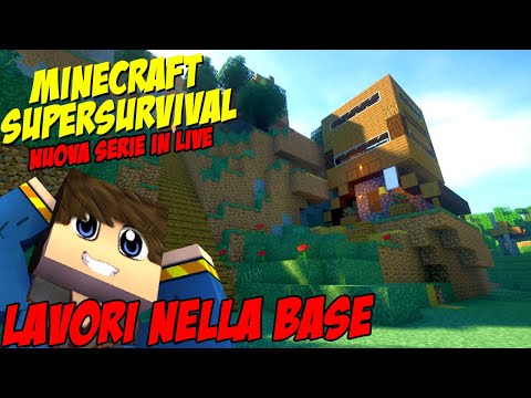 Minecraft Super Survival ITA - Magazzino e zona coltivazioni