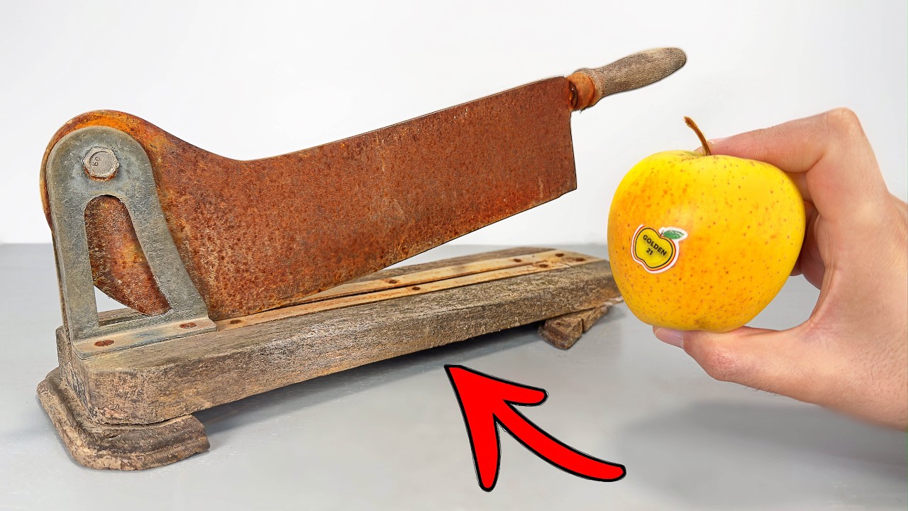 I Restored the World's Sharpest French Guillotine