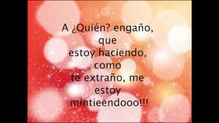 Danna Paola &amp; Noel Schajris-No es cierto (letra)