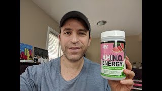 Optimum Nutrition Naturally Flavored Essential Amino Energy Watermelon Flavor Review