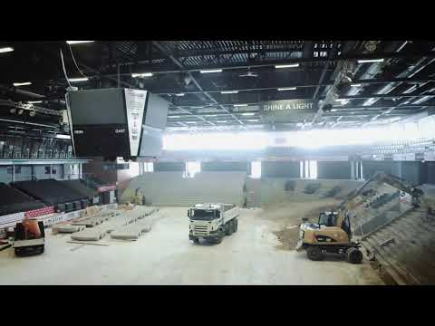 Helios Arena Schwenningen, Umbau, KW 19 2020